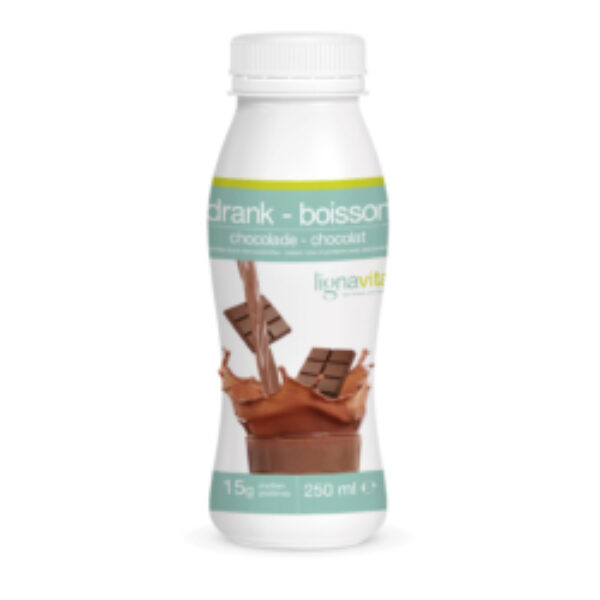 3 D FLES GROOT SMOOTHIE CHOCOLADE 09 2017